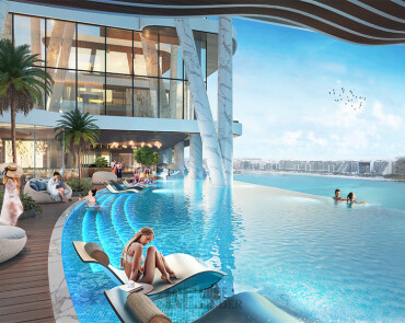 Stunning Panoramic View | Seafront Luxury Apartment